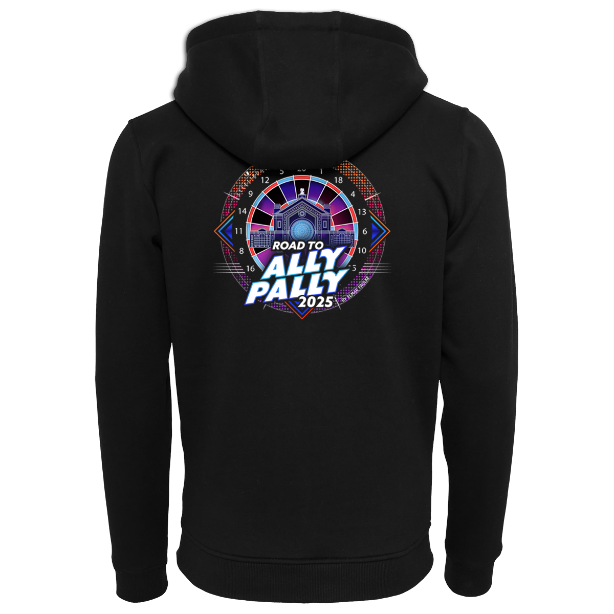 Zip Hoodie, Road to Ally Pally