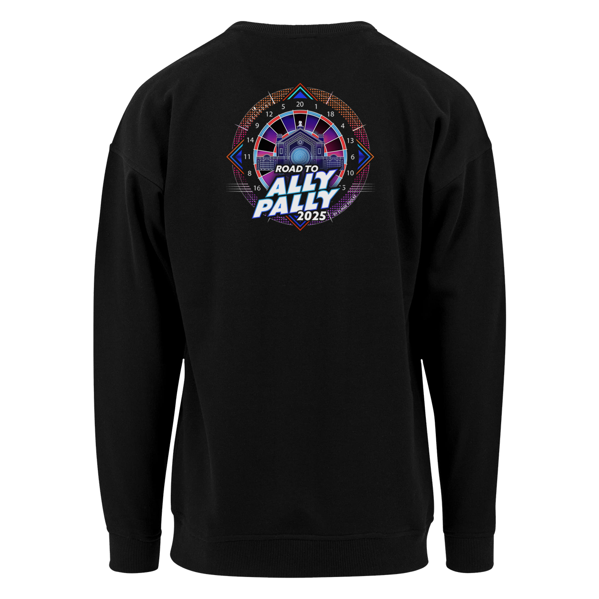 Crewneck Road to Ally Pally Backprint